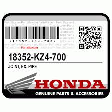 Honda CR 125R Cylinder Head Exhaust Manifold Coupler 18352-KZ4-700 90-99