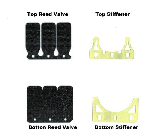 Honda CRM 1991-2003  Carbon Fiber Reed Valve Membranes Petals Set